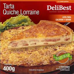 Quiche Lorraine / Tarta Francesa de Queso y Panceta