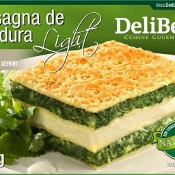 Lasagna de Espinaca Light
